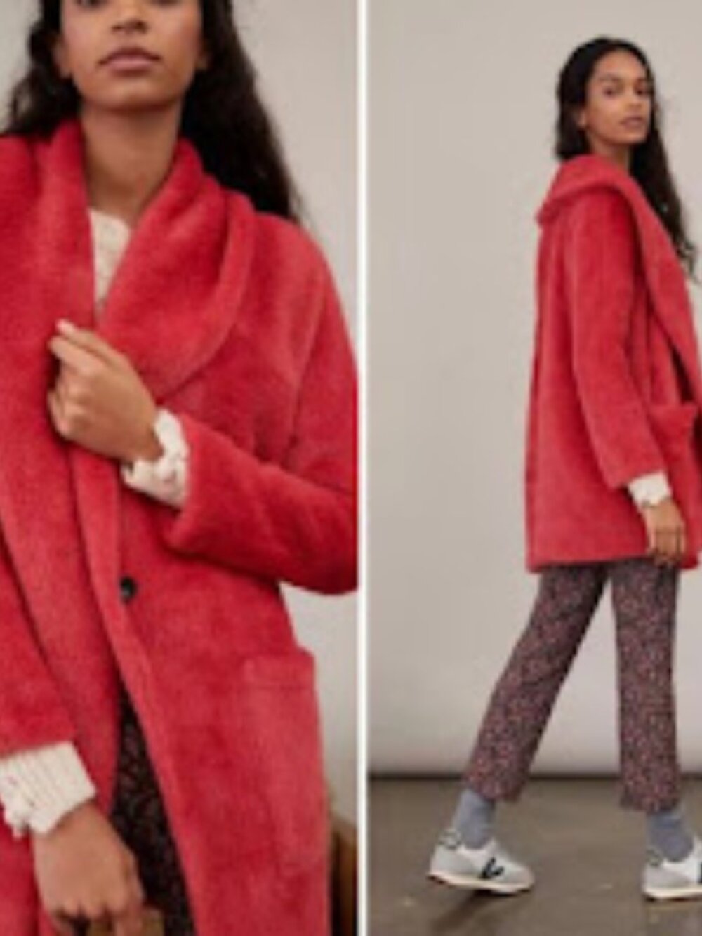 Sanctuary Elena Plush Shawl Jacket, size 3X